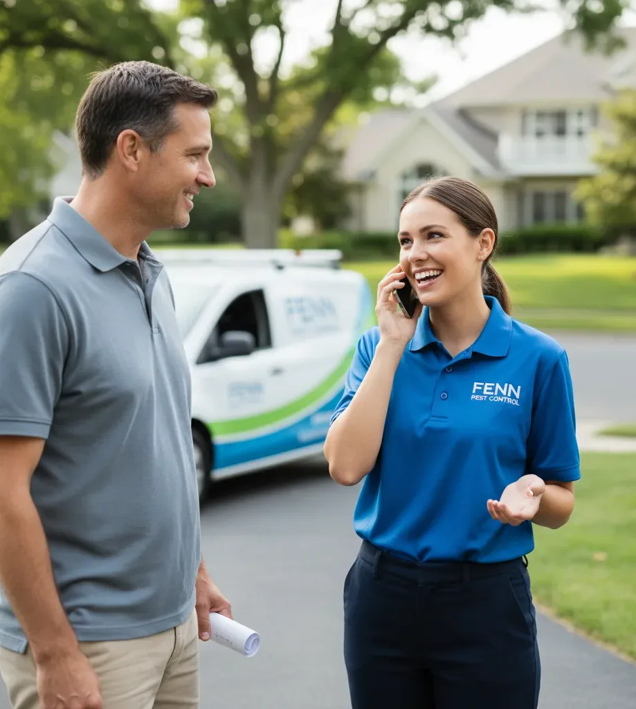 Fenn Pest Control customer support in Ronan